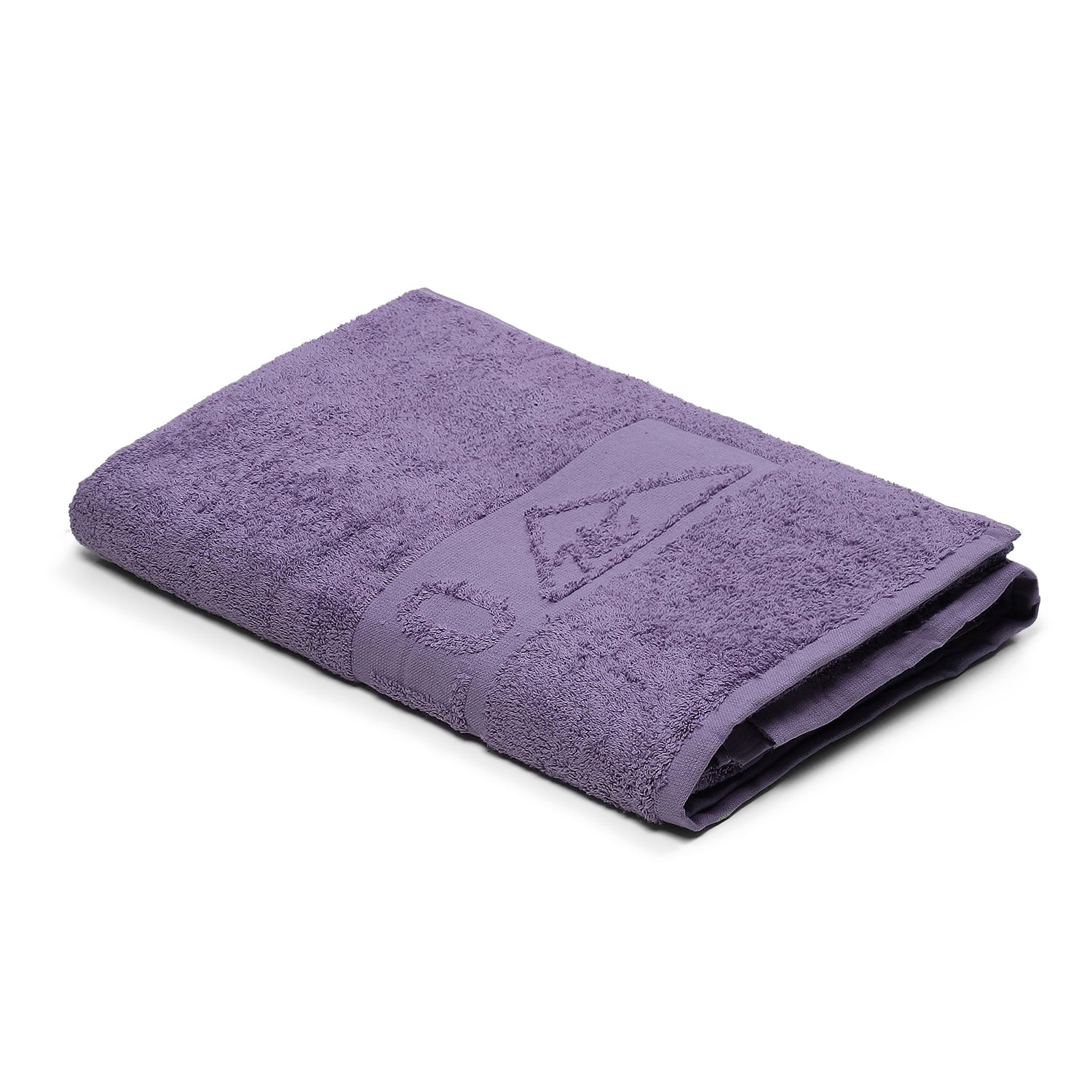 Purple Cotton 525 GSM Bath Towel