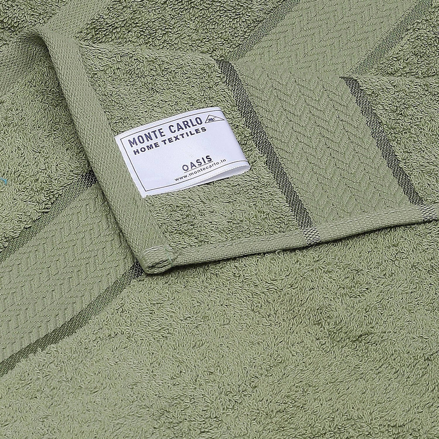 Olive Cotton 450 GSM Bath Towel