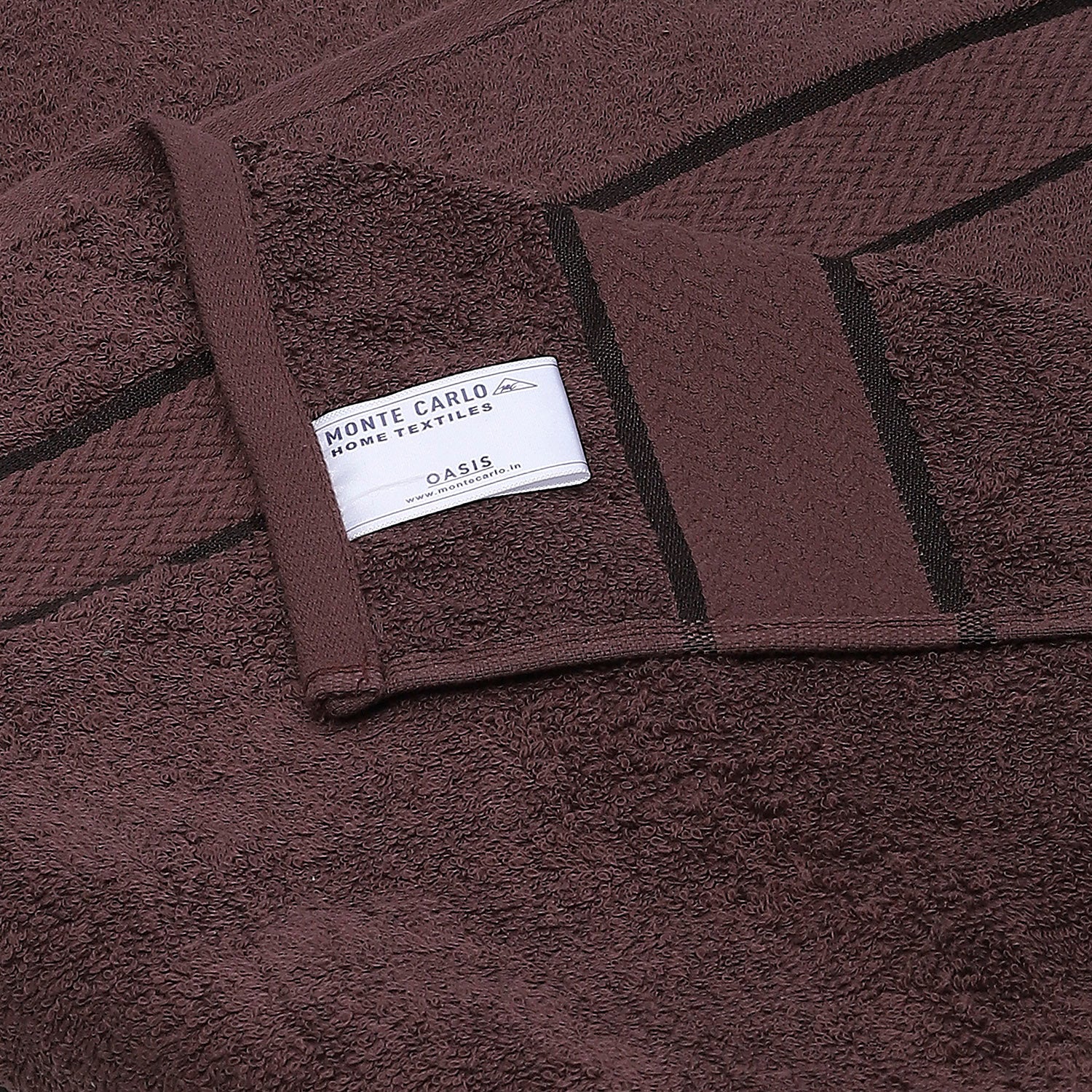 Brown Cotton 450 GSM Bath Towel