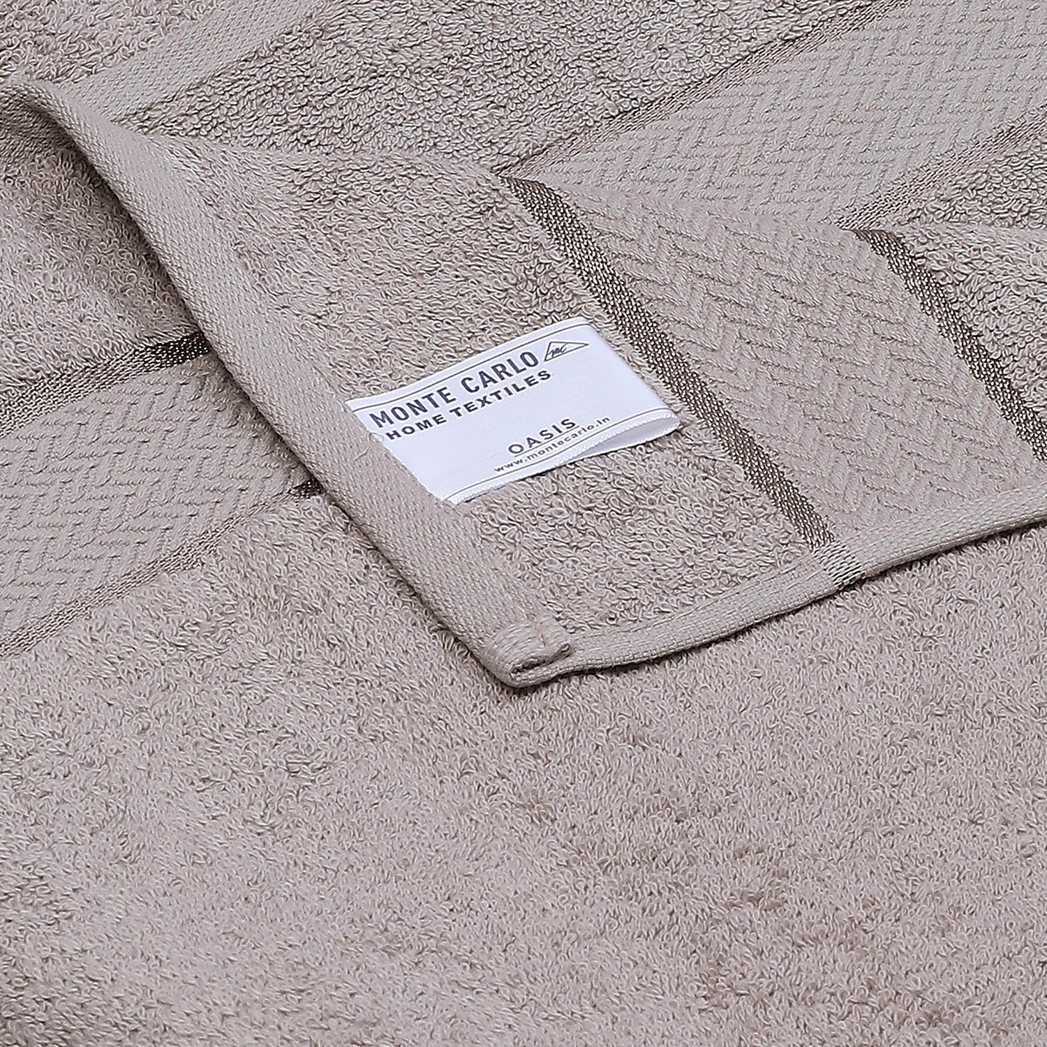 Beige Cotton 450 GSM Bath Towel