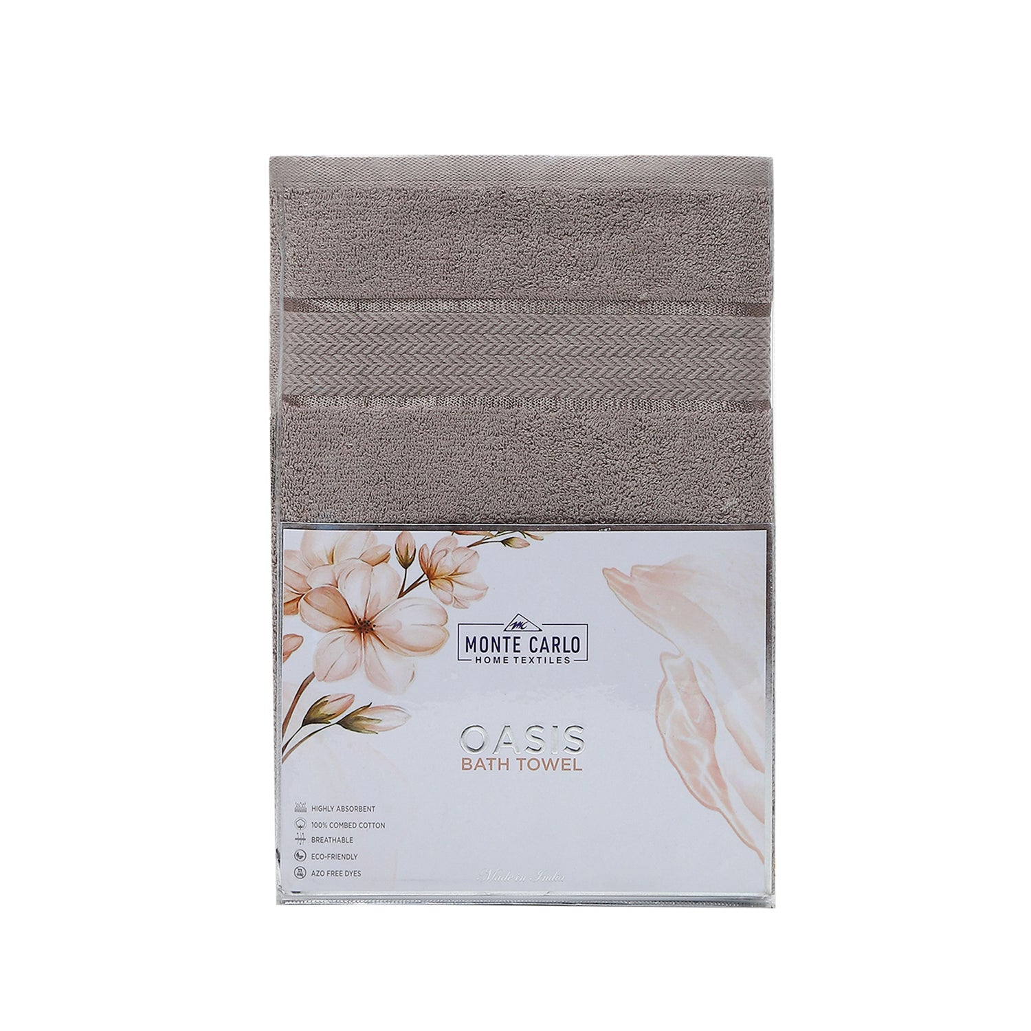 Beige Cotton 450 GSM Bath Towel