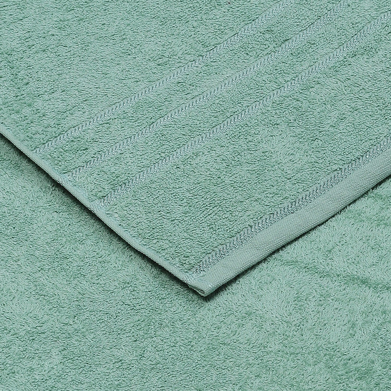 Sea Green Cotton 350 GSM Bath Towel