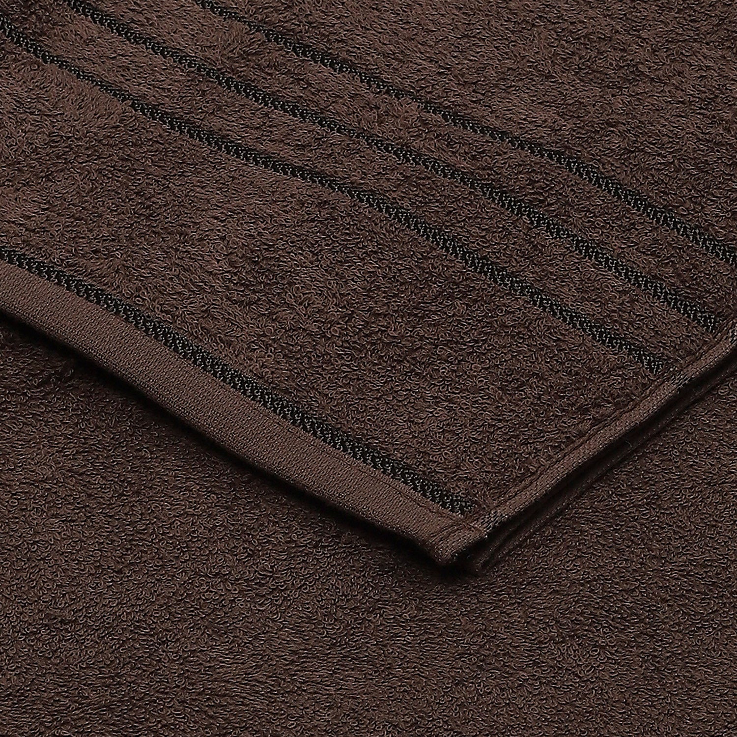 Brown Cotton 350 GSM Bath Towel