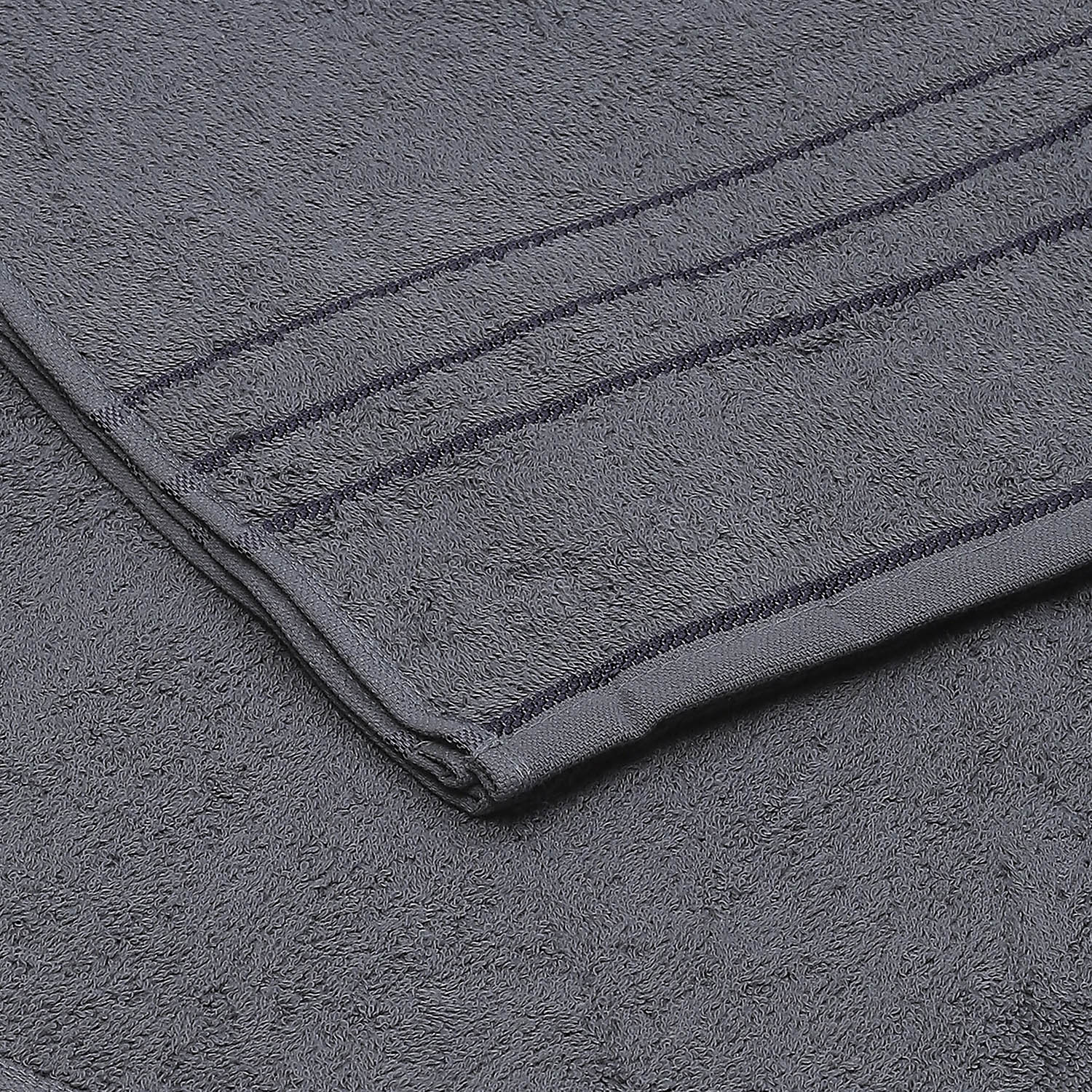 Grey Cotton 350 GSM Bath Towel