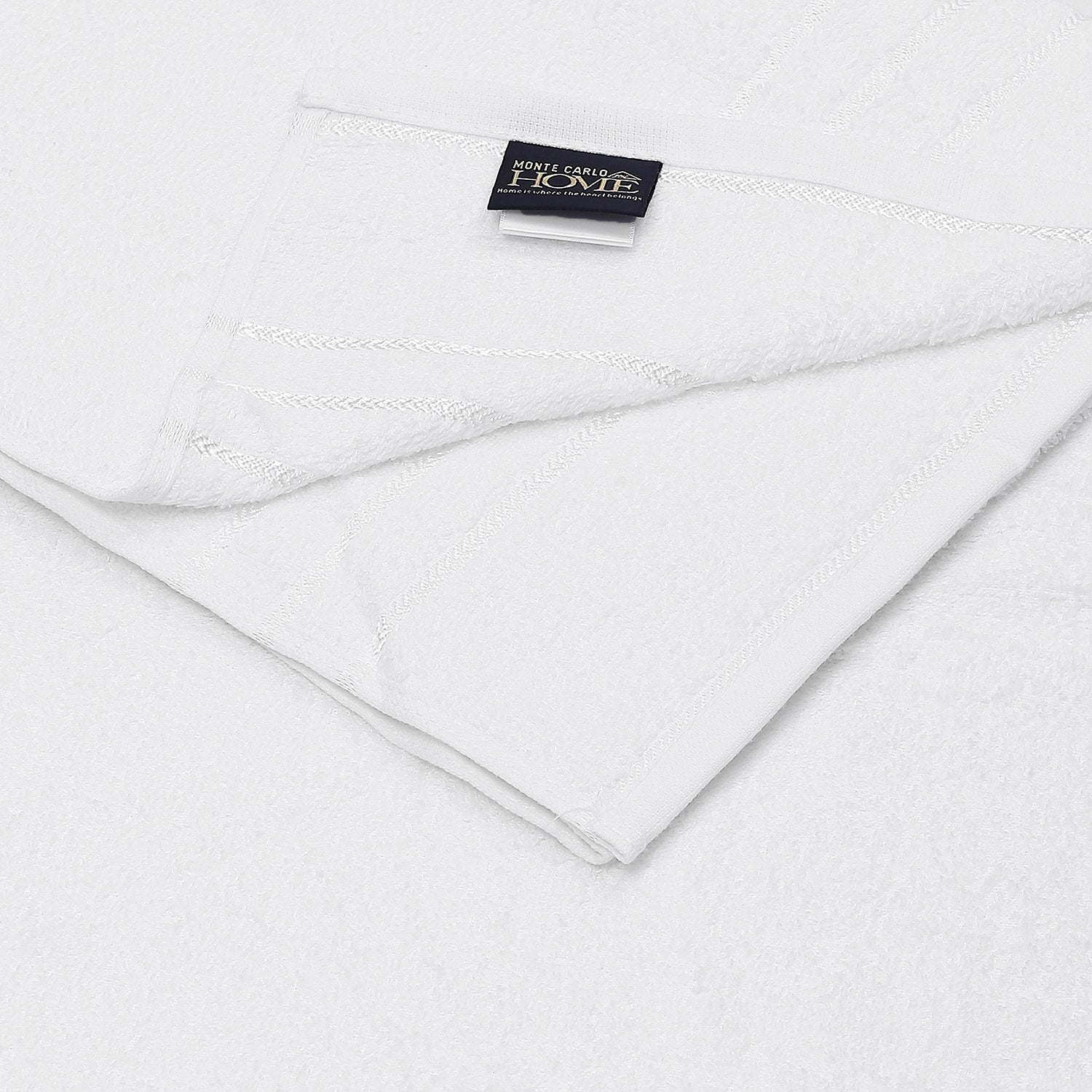 White Cotton 350 GSM Bath Towel