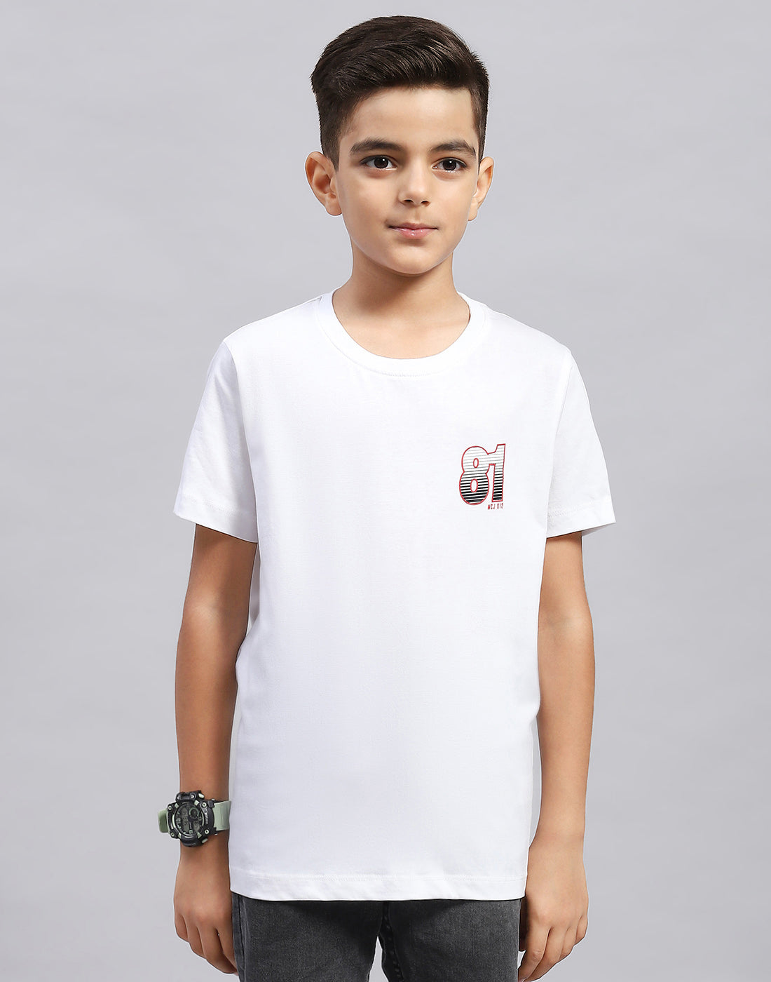 Boys Multi Color Printed Round Neck Half Sleeve T-Shirt (Pack of 3)