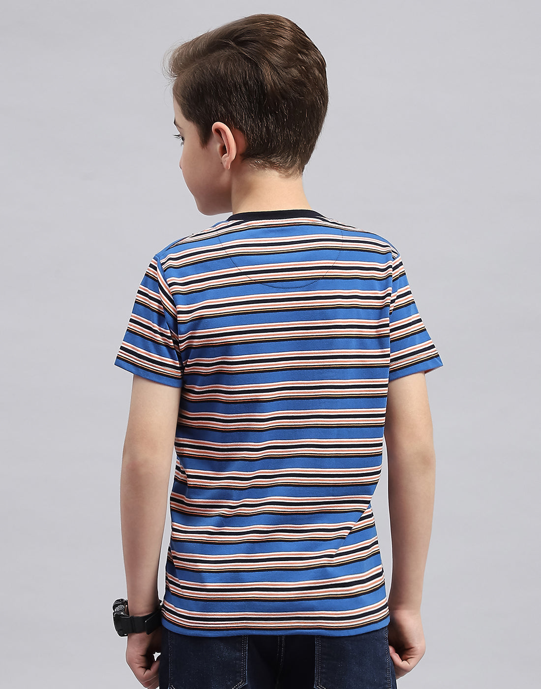 Boys Printed Round Neck Half Sleeve T-Shirt (Pack of 3)