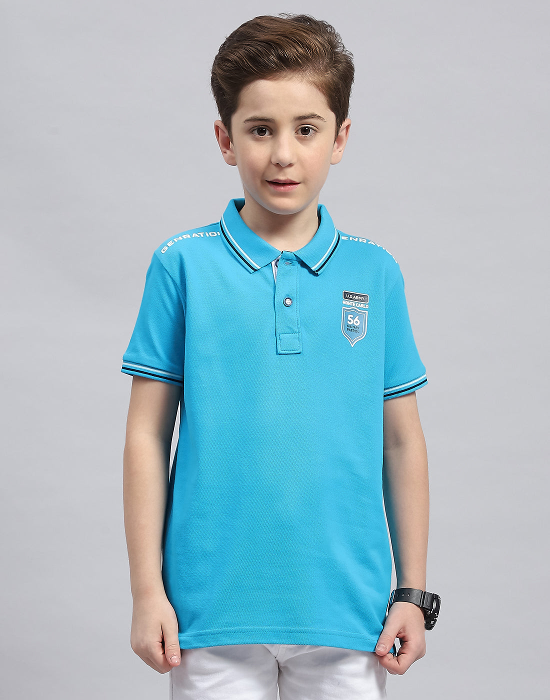 Boys turquoise polo hotsell