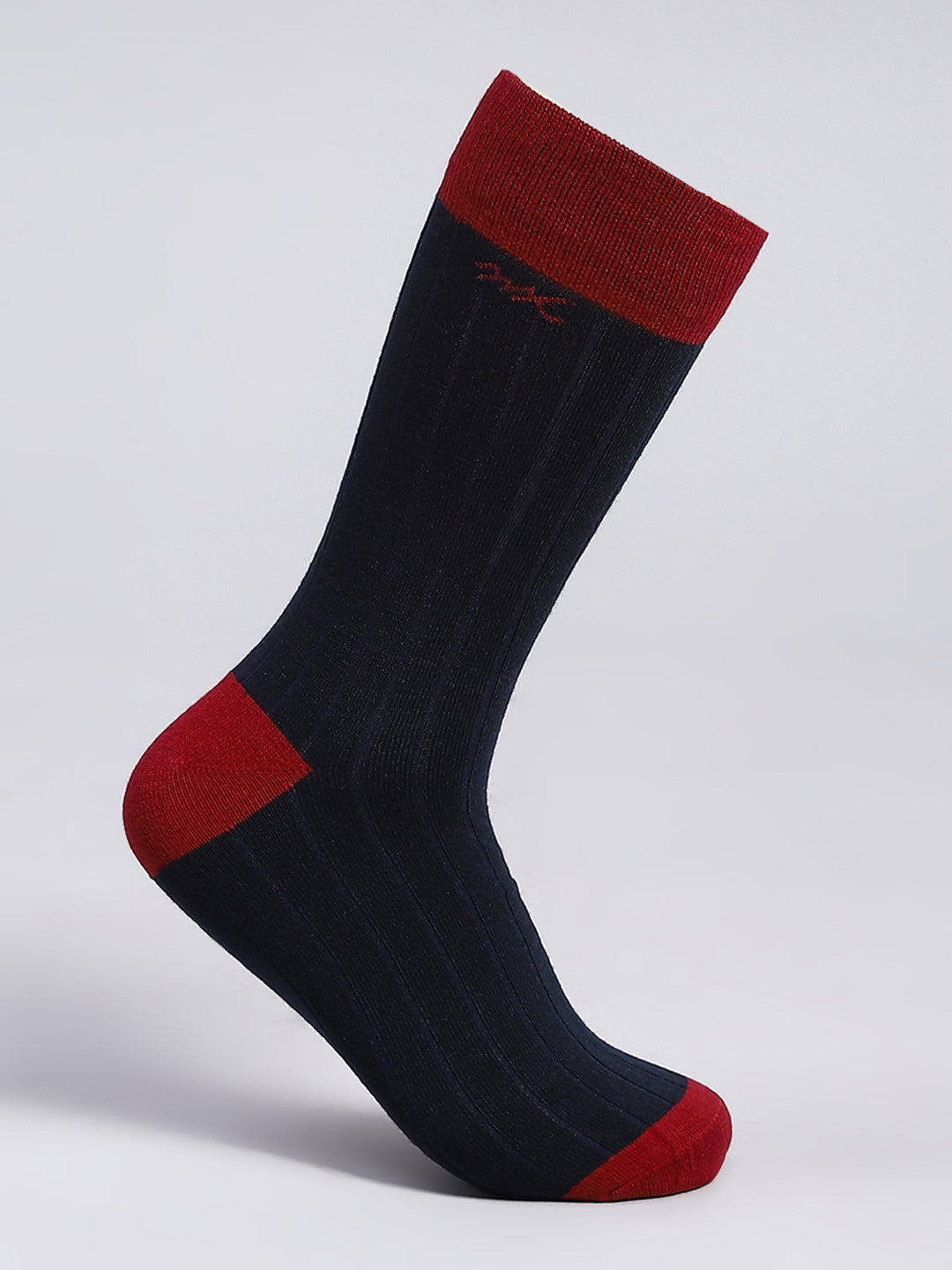 Men Wool blend Solid Mid Calf Length Socks (1 Pair)