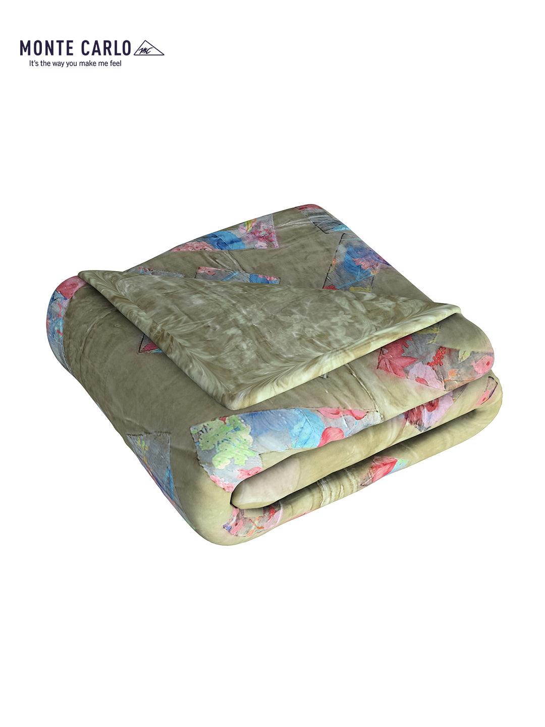 Printed Double Bed Blanket for Heavy Winter -2 Ply