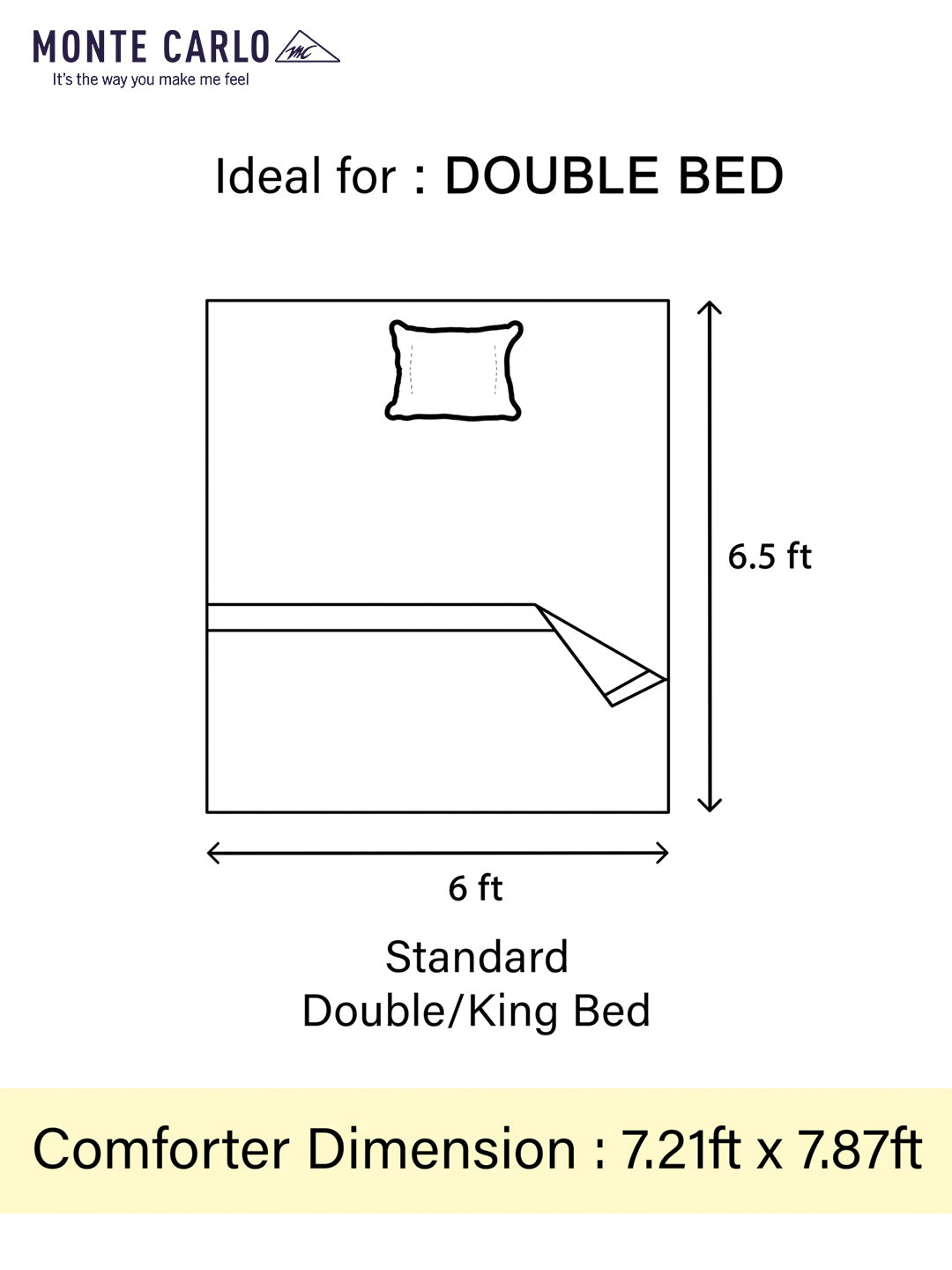 Printed Double Bed Blanket for Heavy Winter -2 Ply