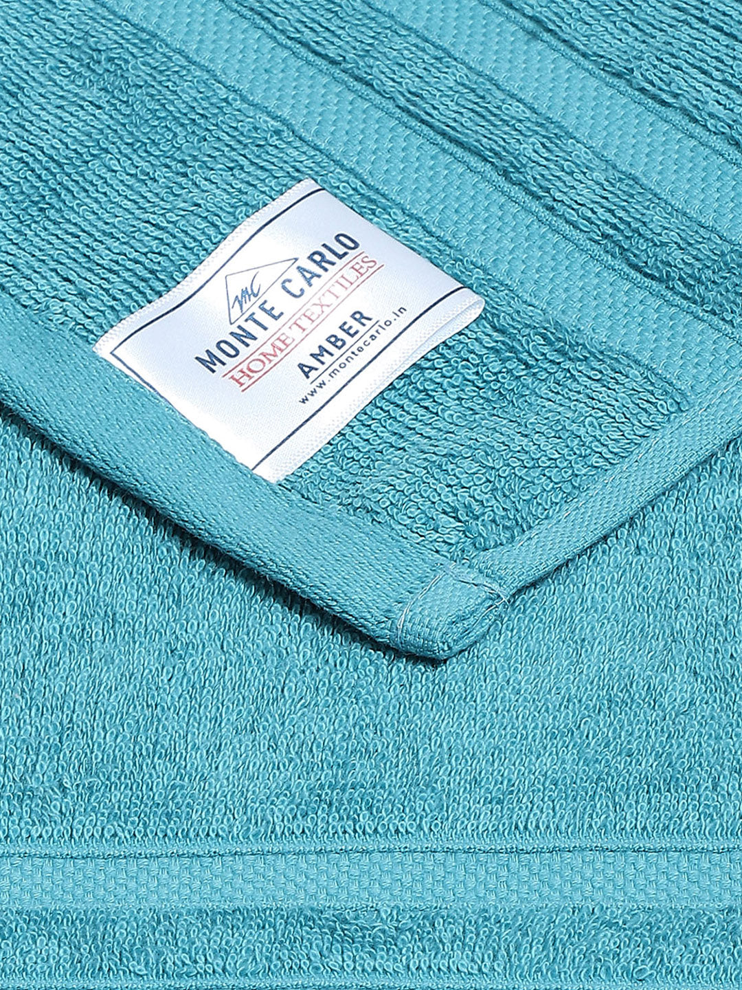 Blue Cotton 525 GSM Hand Towels (Pack of 2)