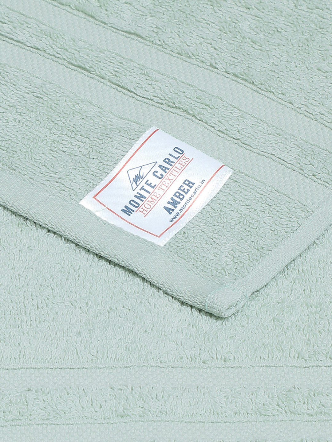 Sea Green Cotton 525 GSM Hand Towels (Pack of 2)