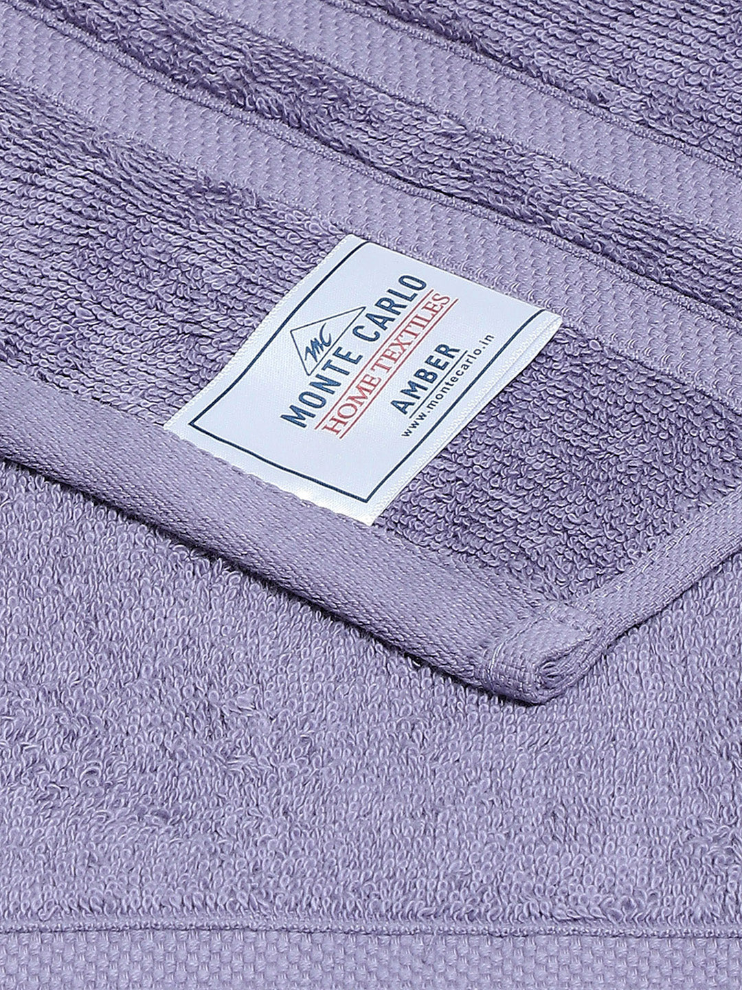 Purple Cotton 525 GSM Hand Towels (Pack of 2)