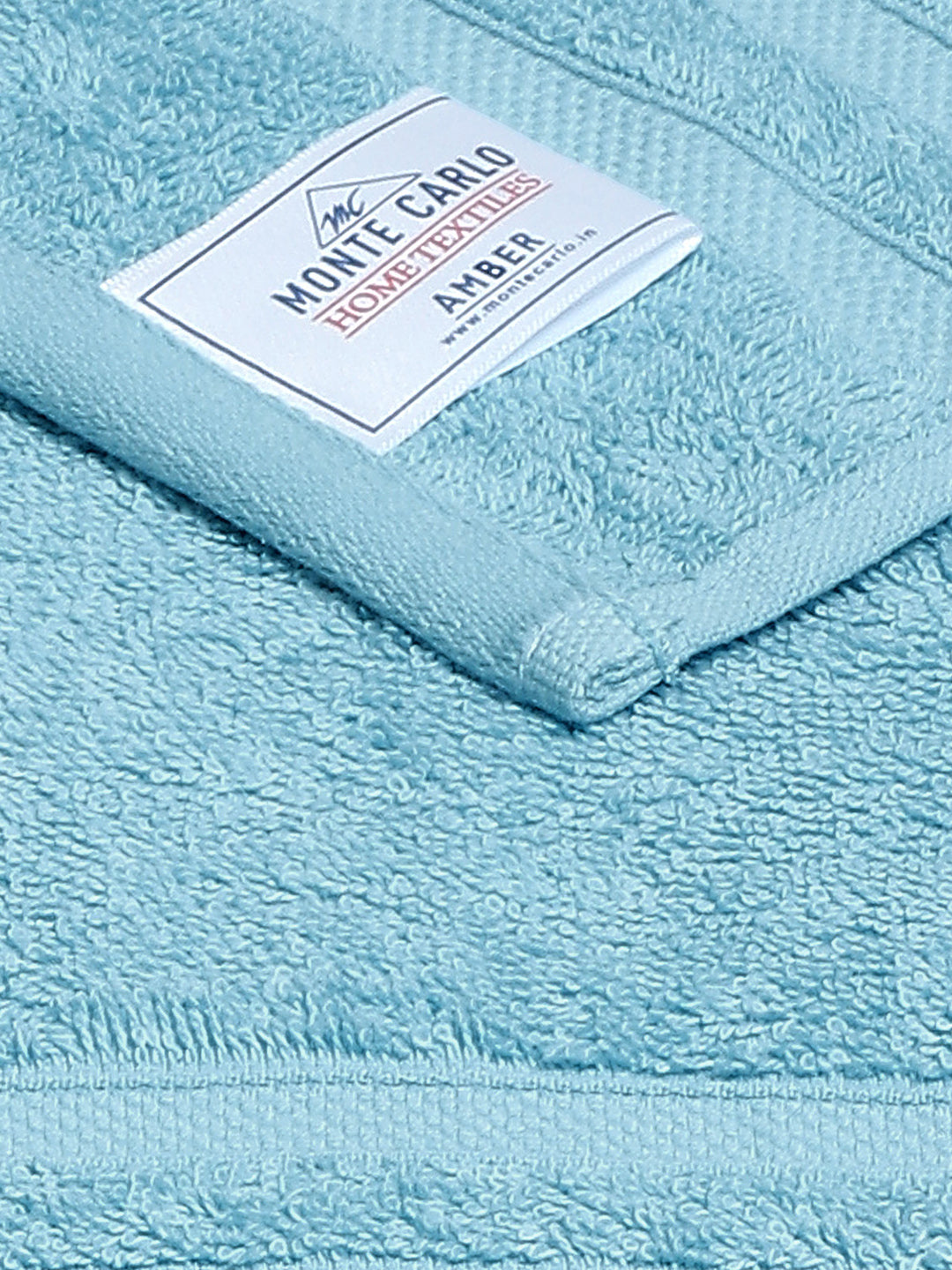 Blue Cotton 525 GSM Hand Towels (Pack of 2)