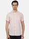 Men Peach Printed Shirts