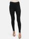 Womens Black Plain Legging