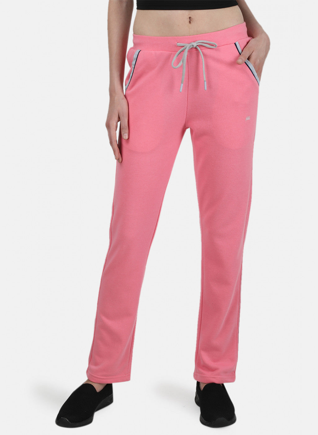 Womens Pink Plain Lower