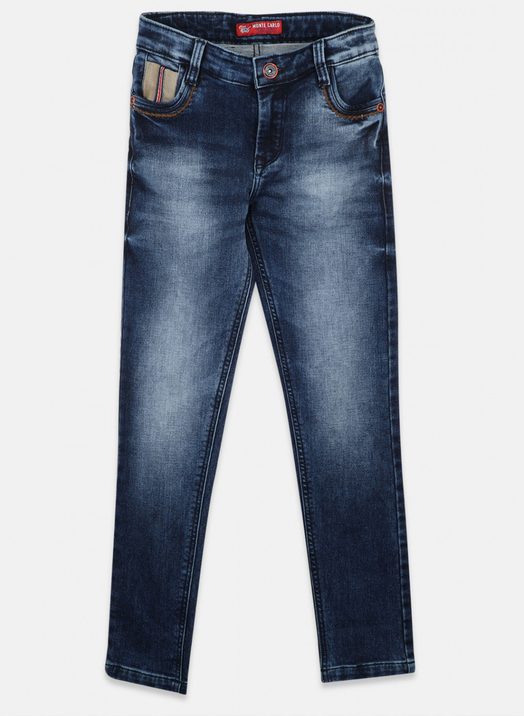 Boys Navy Blue Regular Denim