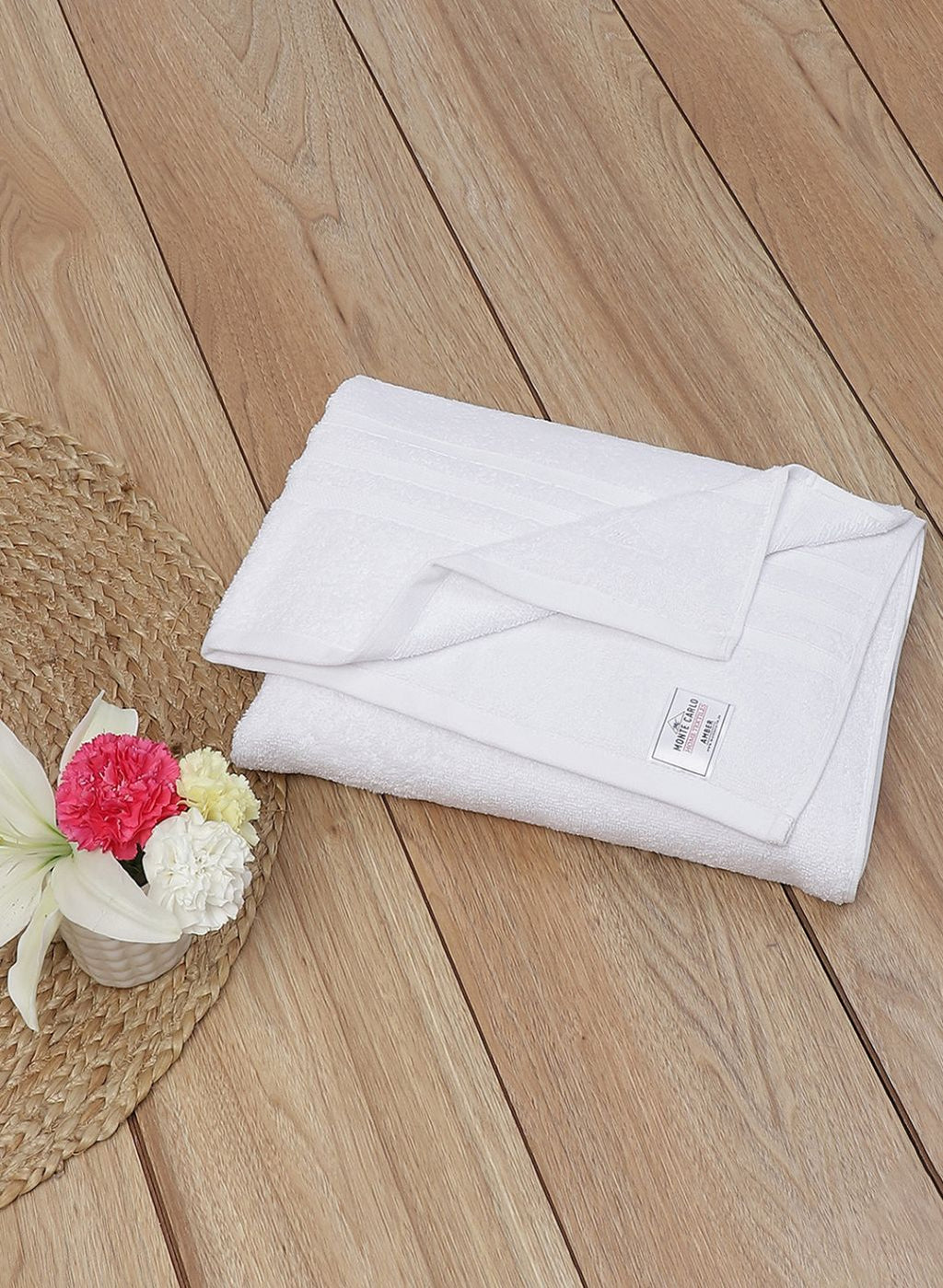 Pegasus Textiles Classic 500 Luxury White Towels Range - 525 gsm