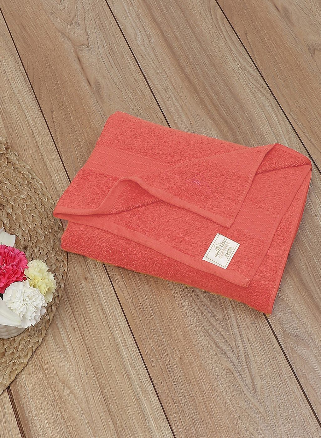 Peach Cotton 400 GSM Bath Towel