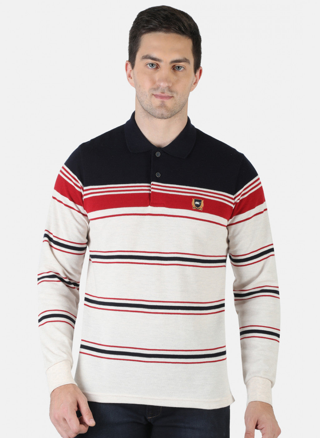 Men Red Stripe T-Shirt