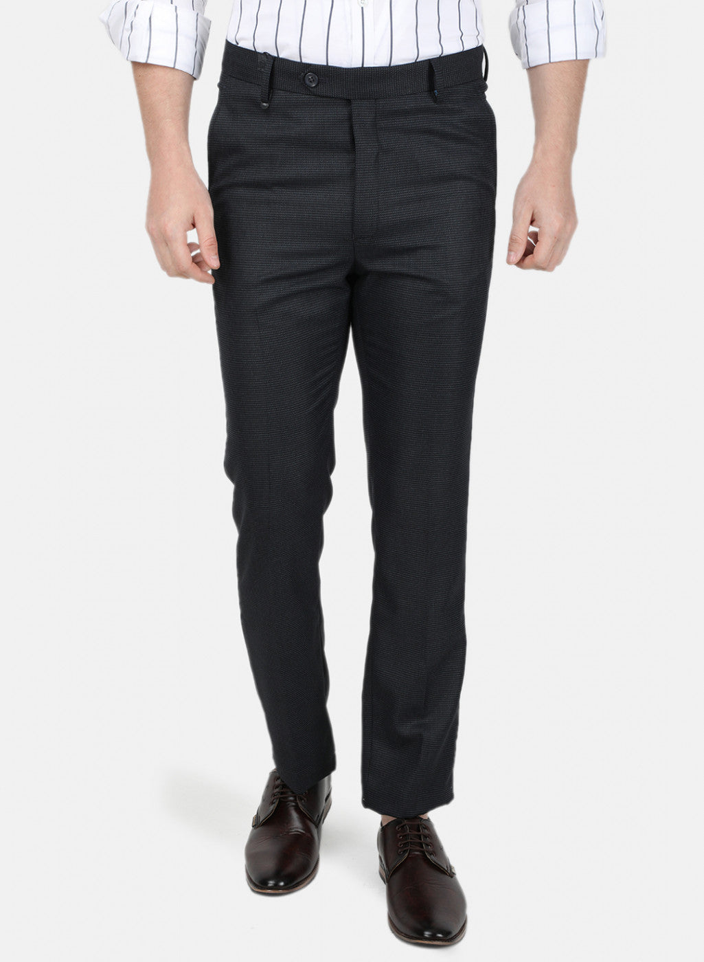 Mens Black Smart Trouser