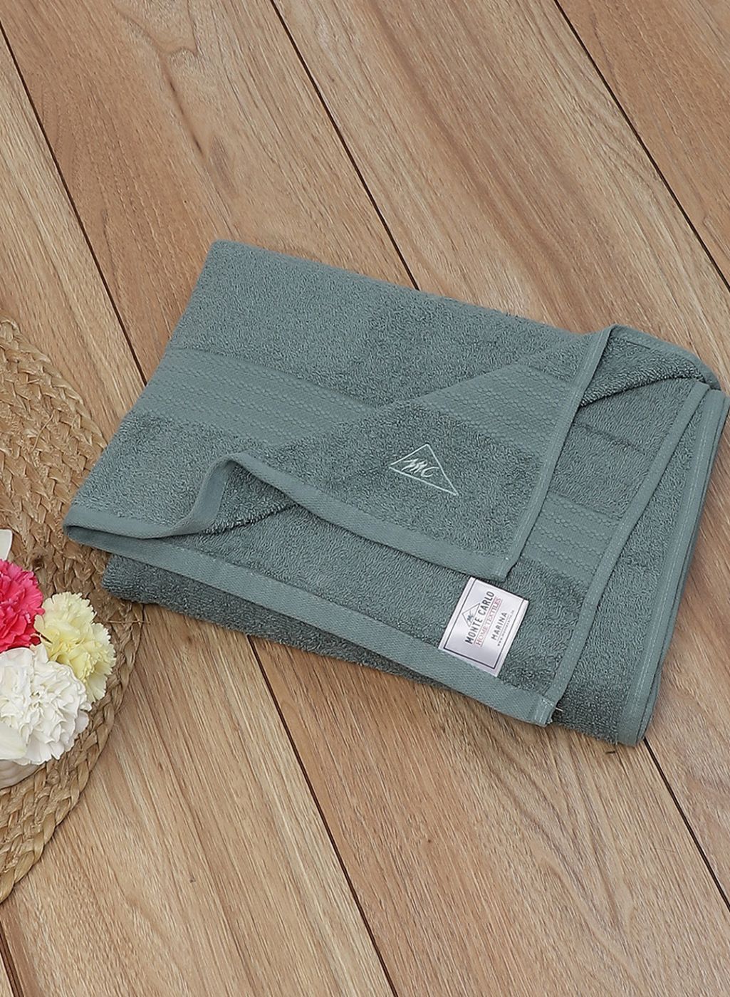 Teal Blue Cotton 400 GSM Bath Towel