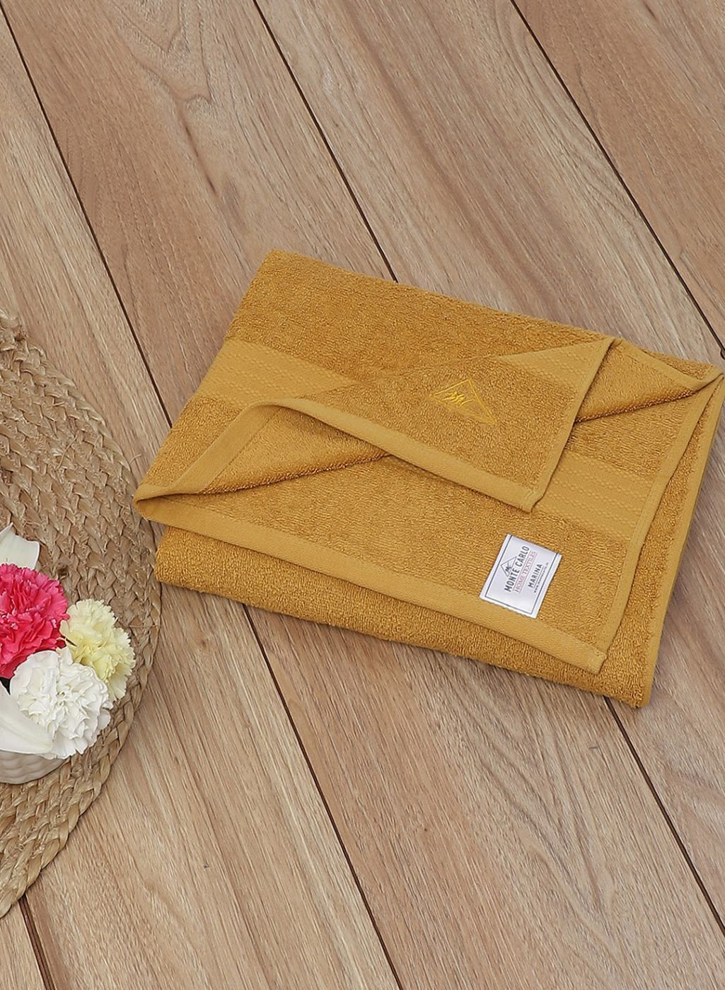 Mustard Cotton 400 GSM Bath Towel