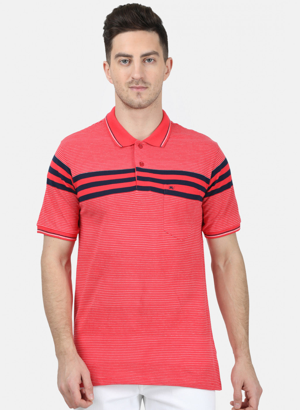 Mens Red Stripe T-Shirt