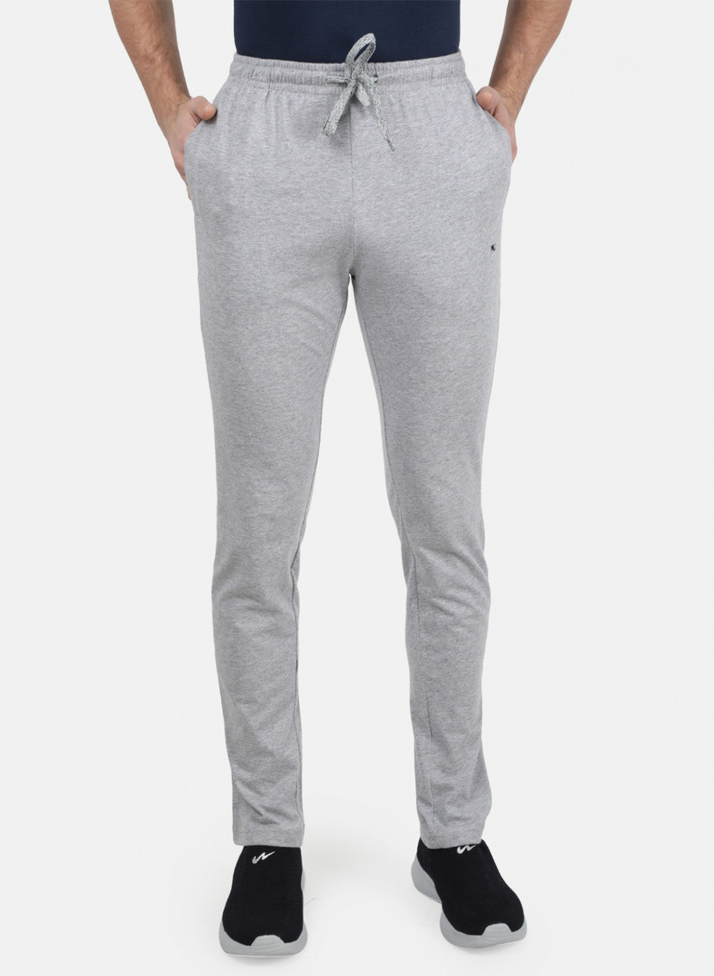 Mens Grey Plain Lower