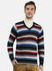 Men Multicolor Solid Pullover