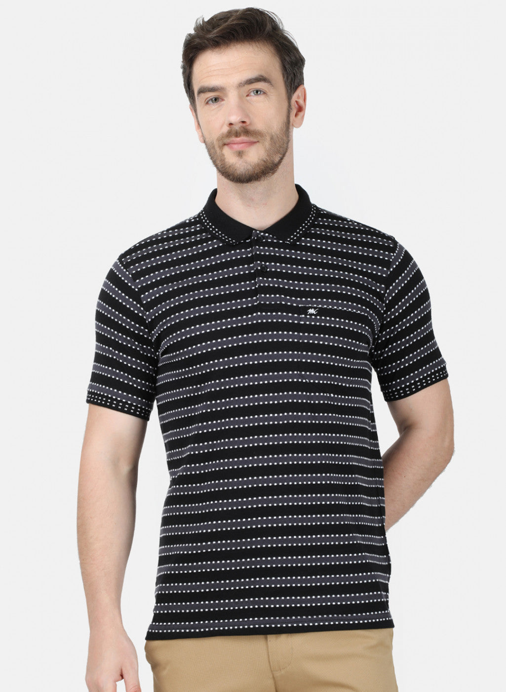 Mens Black Stripe T-Shirt