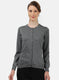 Women Grey Solid Cardigan