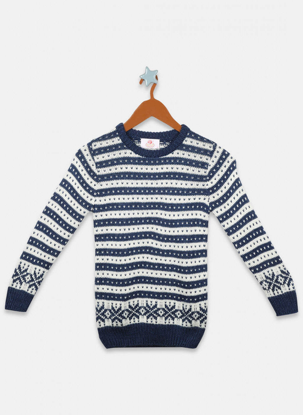 Oswal Blue Boys Pullover