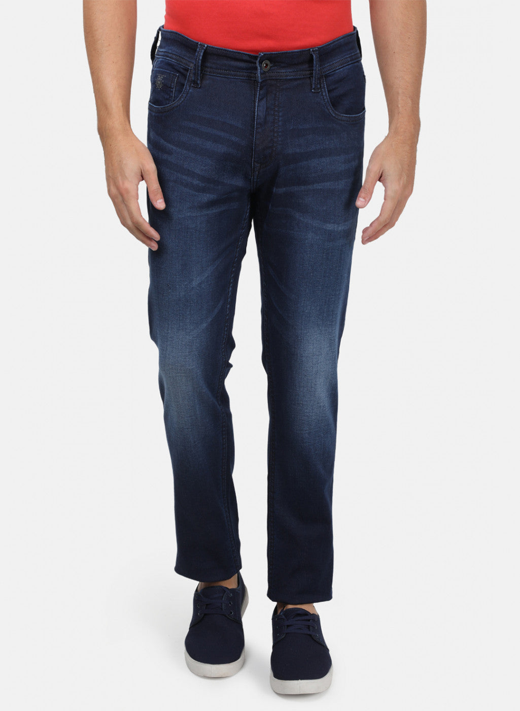 Men Blue Normal Wash Denims