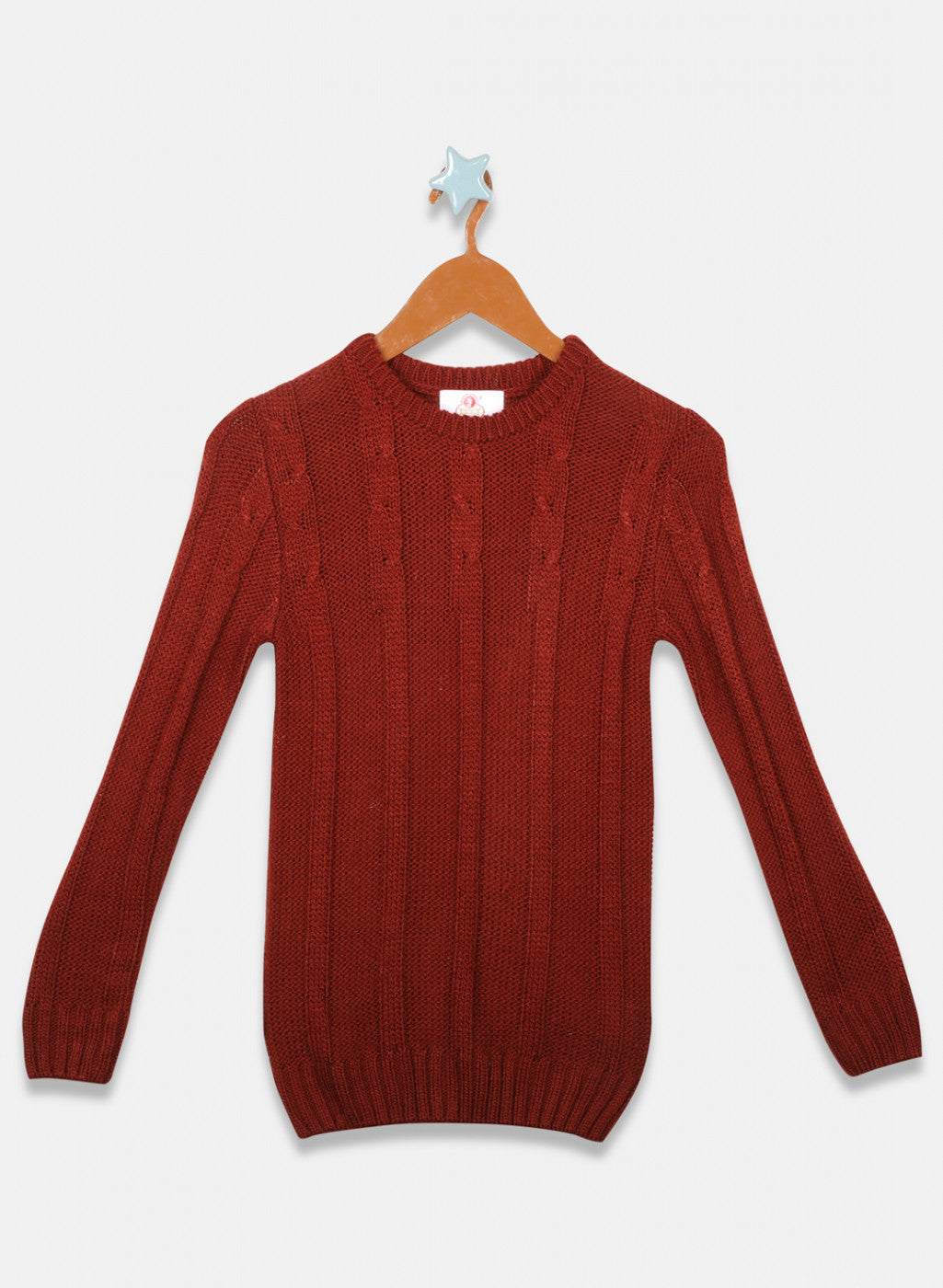 Oswal Maroon Boys Pullover