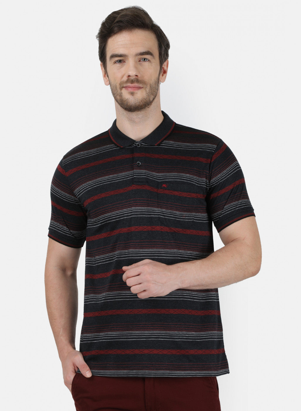 Mens Red Stripe T-Shirt