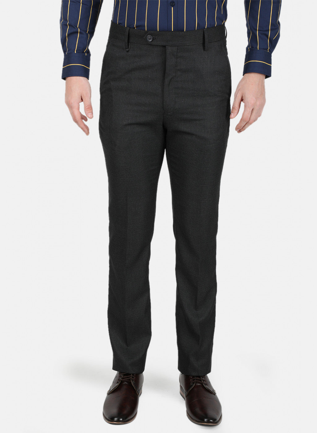 Mens Black Smart Trouser