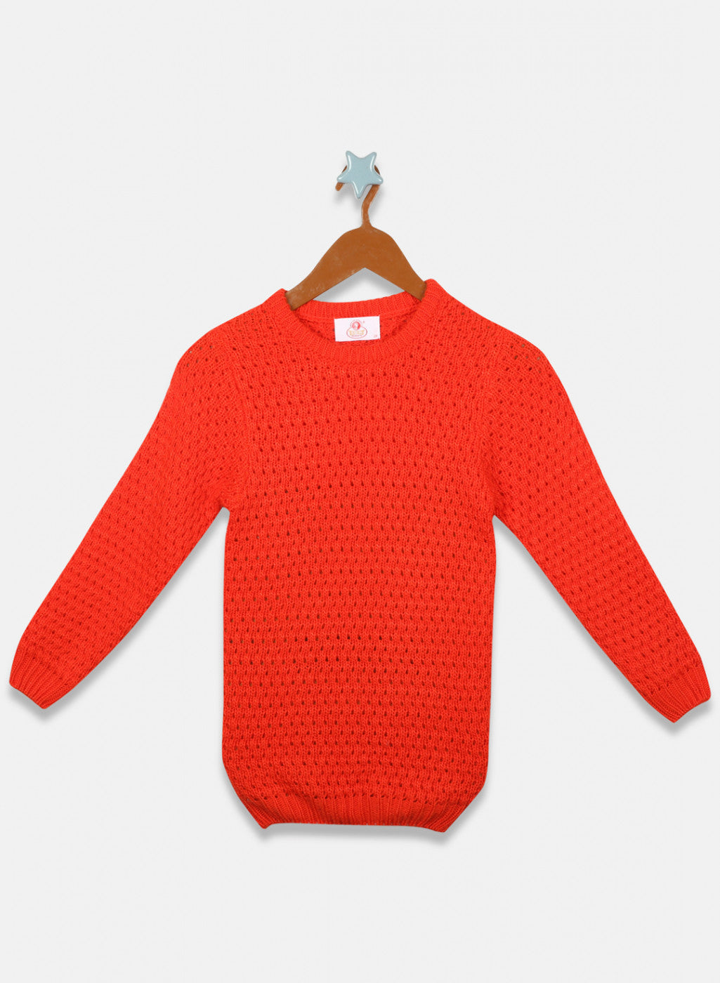 Oswal Orange Girls Top