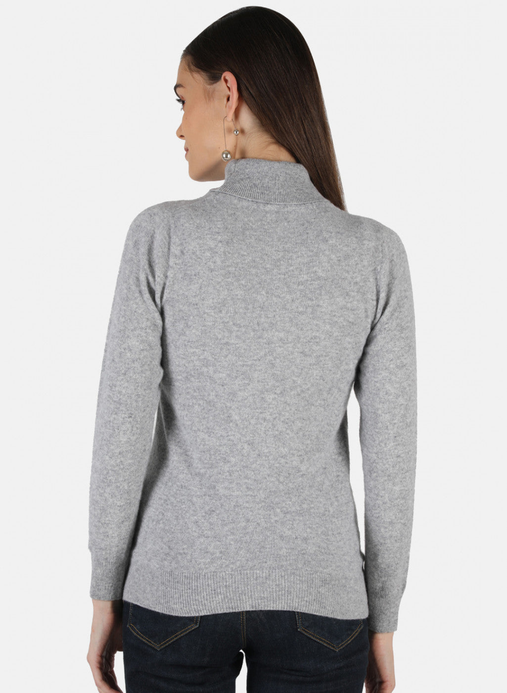 Women Grey Solid Top