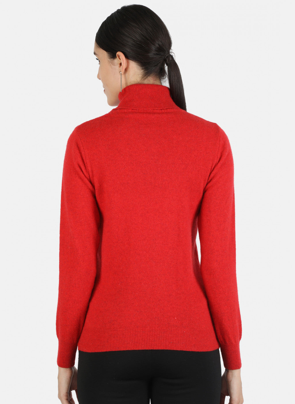 Women Red Solid Top