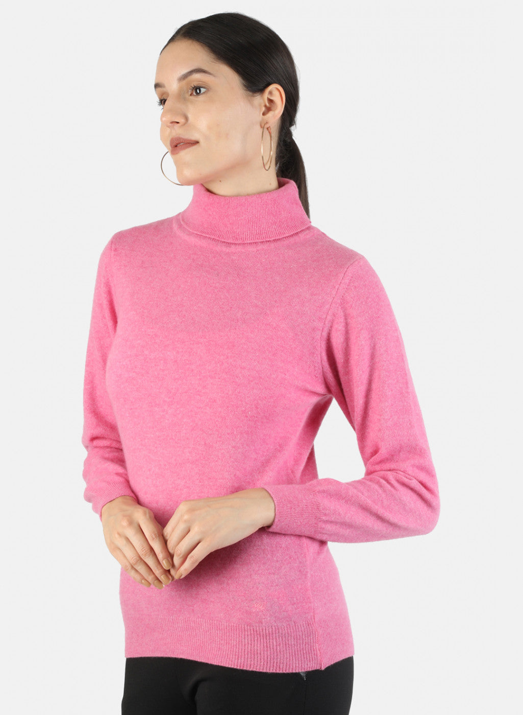 Women Pink Solid Top