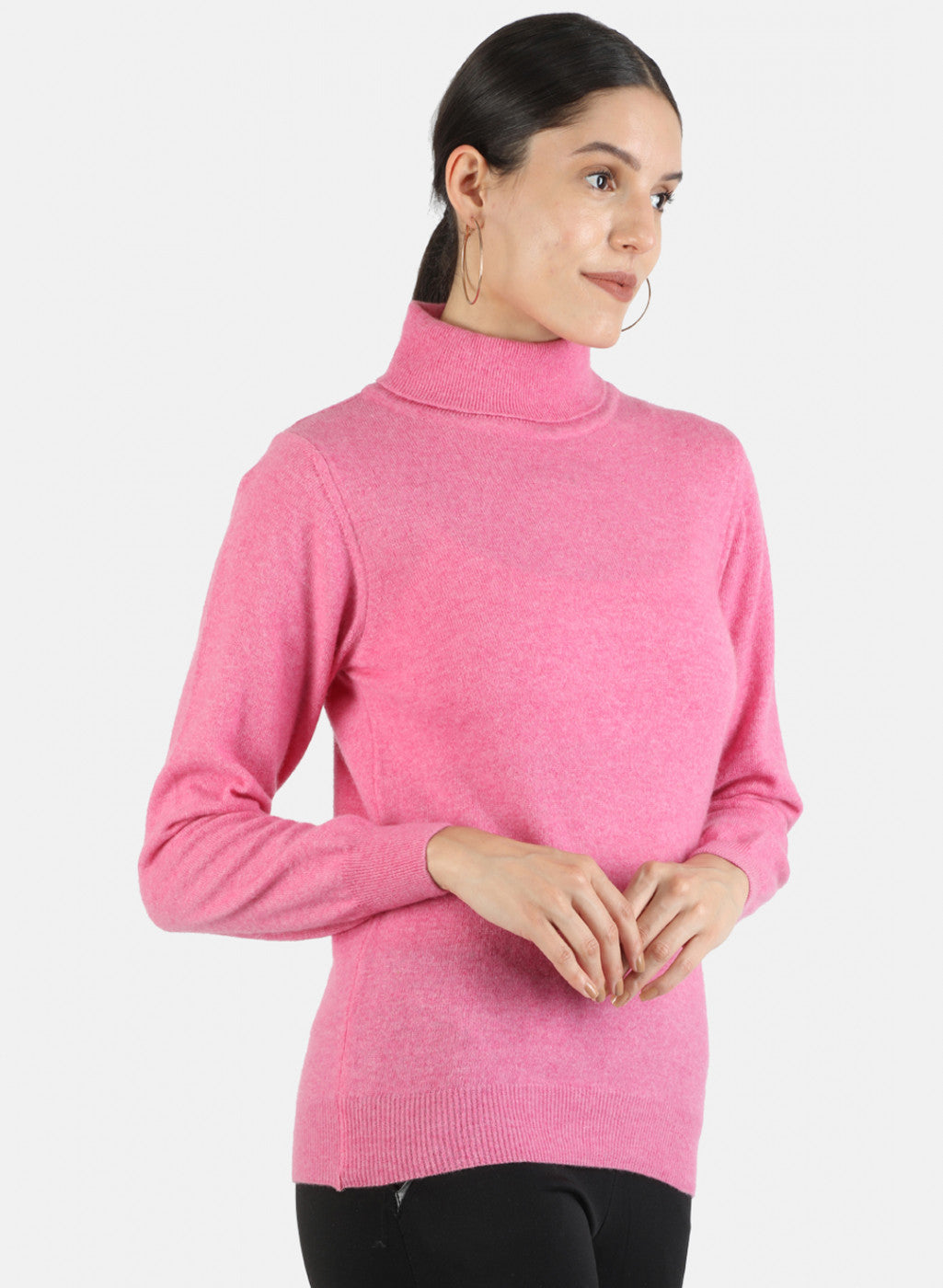 Women Pink Solid Top