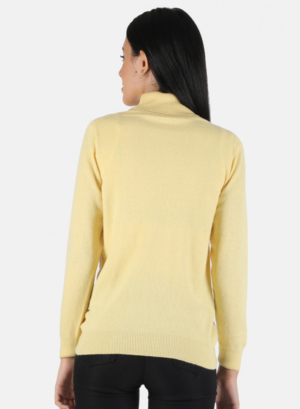 Women Yellow Solid Top