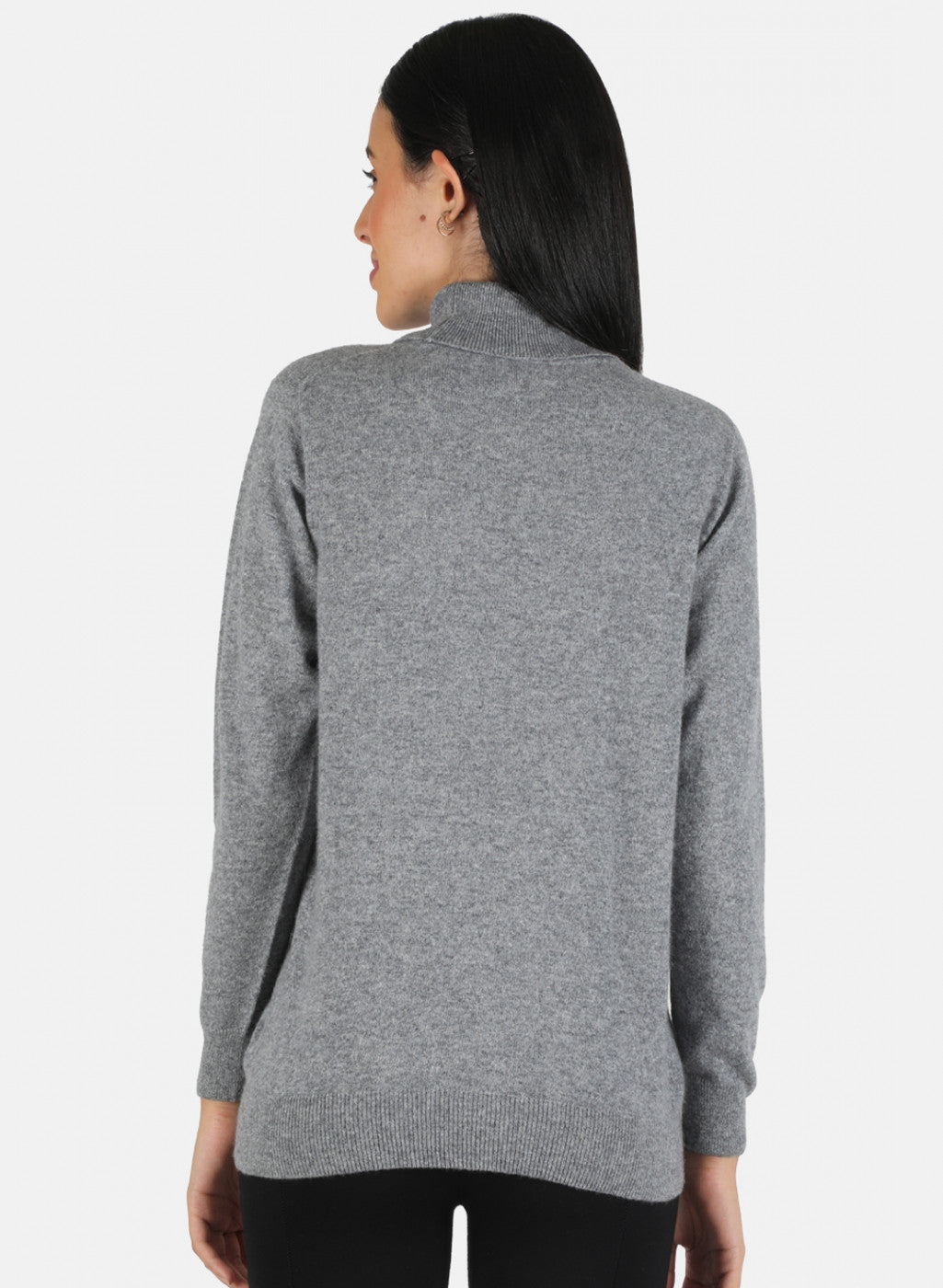 Women Grey Solid Top