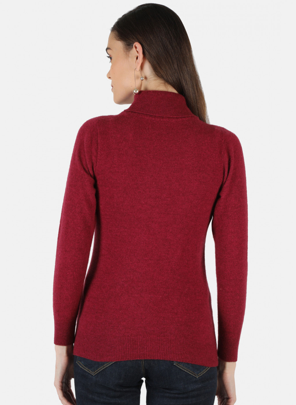 Women Red Solid Top