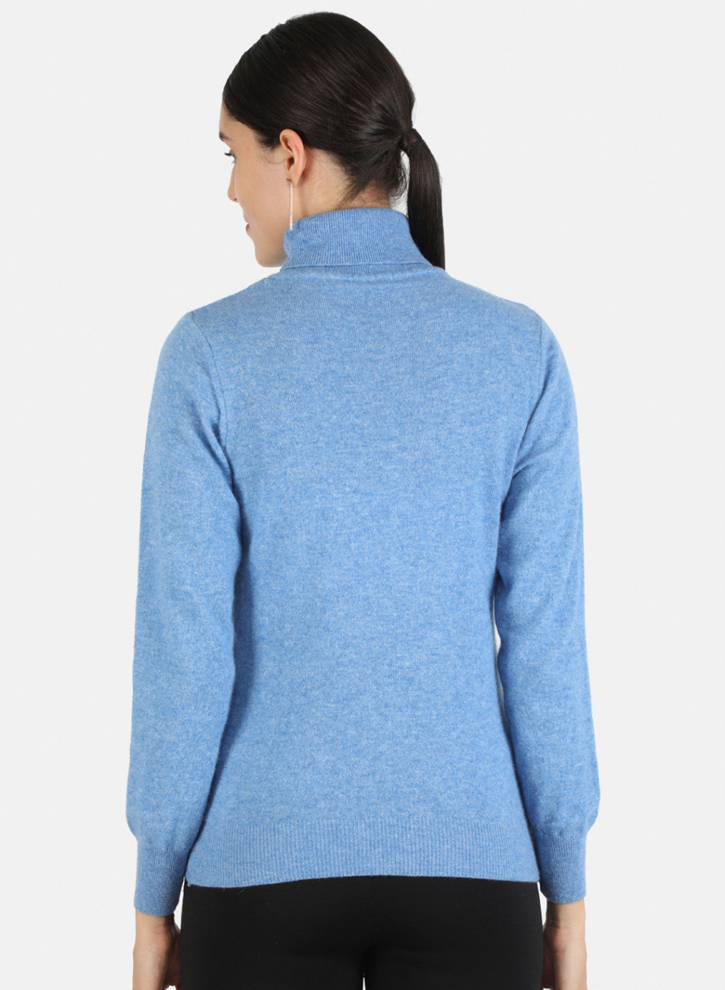 Women Blue Solid Top