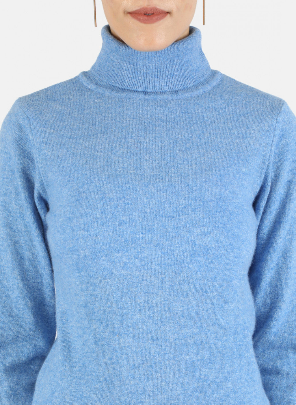 Women Blue Solid Top