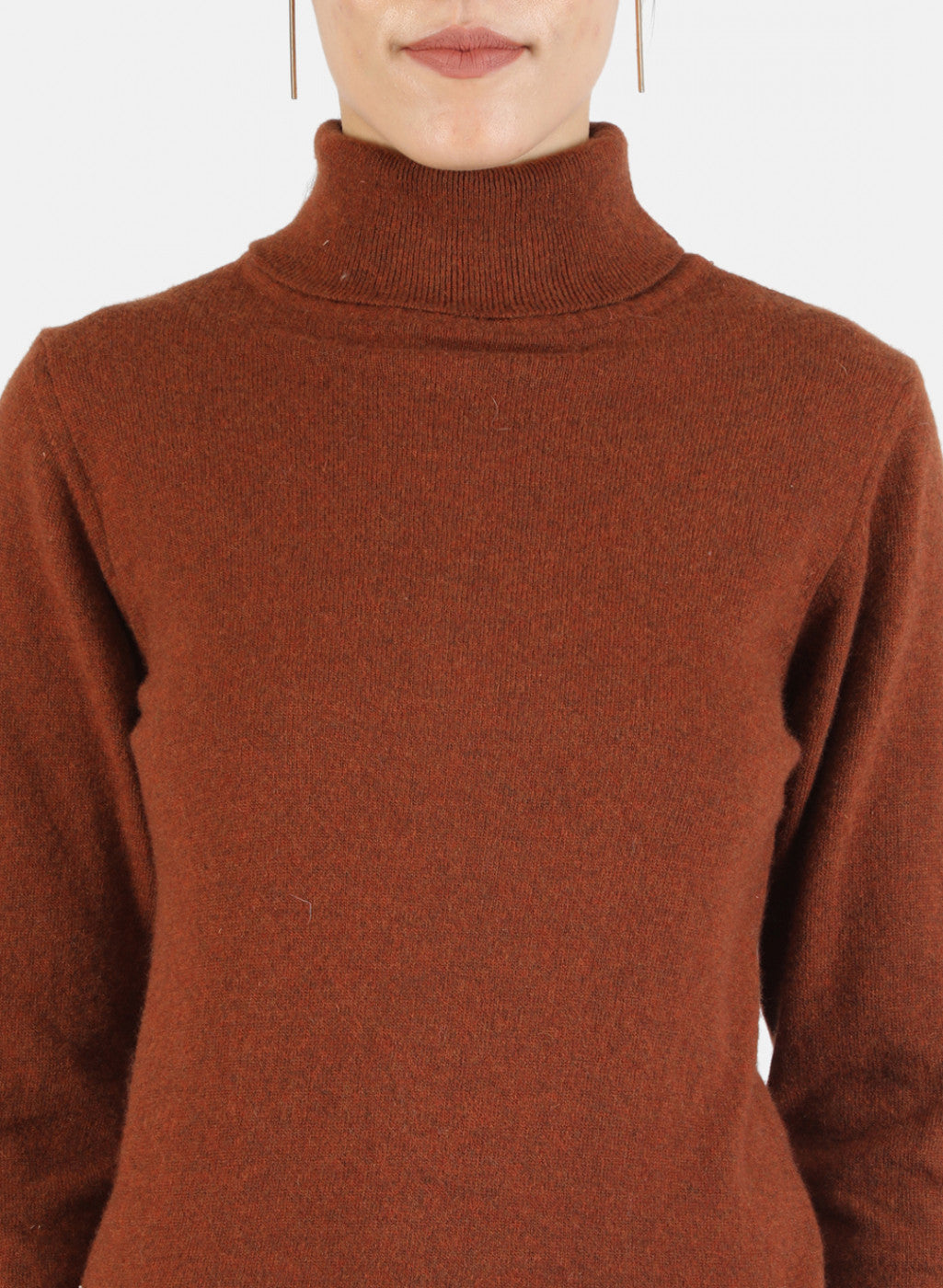 Women Brown Solid Top